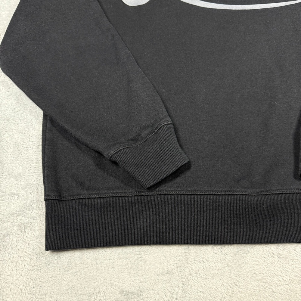 Young Reckless Womens Sweatshirt L Black Spellout LA Script Urban Streetwear - Picture 5 of 16